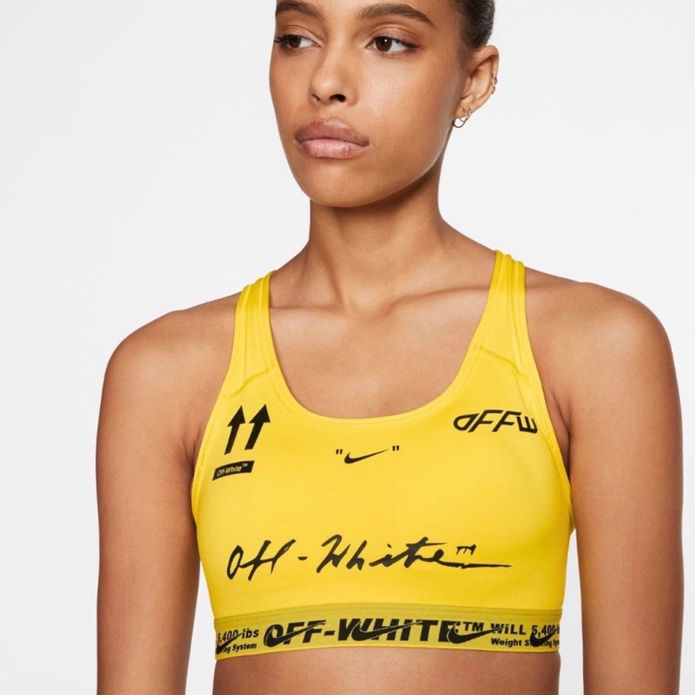 Off-White Nike sports bra size small